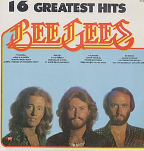 The Bee Gees 16 Greatest Hits Mexican vinyl LP album (LP record